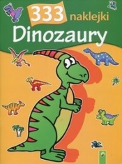 333 naklejki Dinozaury