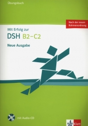 Mit Erfolog zur DSH B2- C2 Ubungsbuch + CD - Wegner Wolfgang, Fazlić-Walter Ksenija