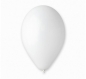 Balony pastelowe białe 25cm 50szt