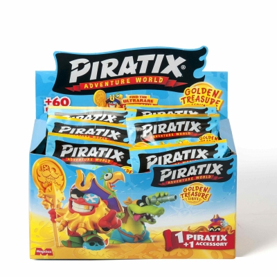 <img src='https://webimage.pl/pics/109/0/d8431618030097.jpg' style='height:440px' /> Piratix Golden Treasure One Pack 1szt. mix