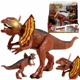 Dinozaur światło dźwięk