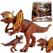 Dinozaur światło dźwięk