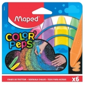 Kreda chodnikowa Maped Color'Peps, 6 kolorów (936010)