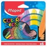  Kreda chodnikowa Maped Color\'Peps, 6 kolorów (936010)