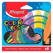 Kreda chodnikowa Maped Color'Peps, 6 kolorów (936010)
