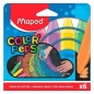 Kreda chodnikowa Maped Color'Peps, 6 kolorów (936010)