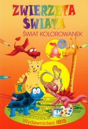 Zwierzęta świata Świat kolorowanek