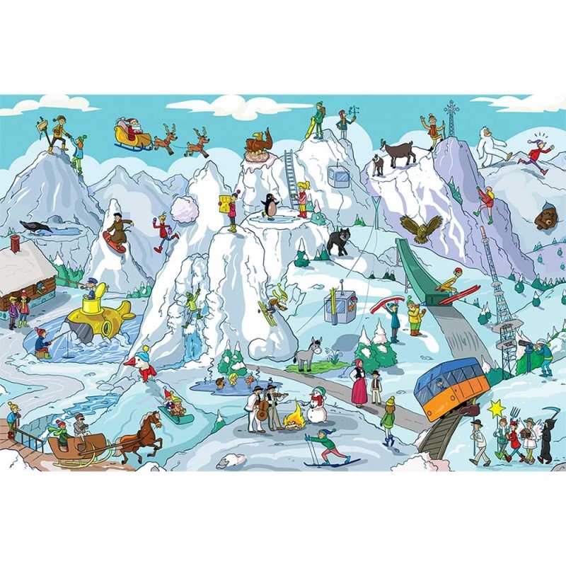 Puzzle 200: Puzzle tatrzańskie. Zima