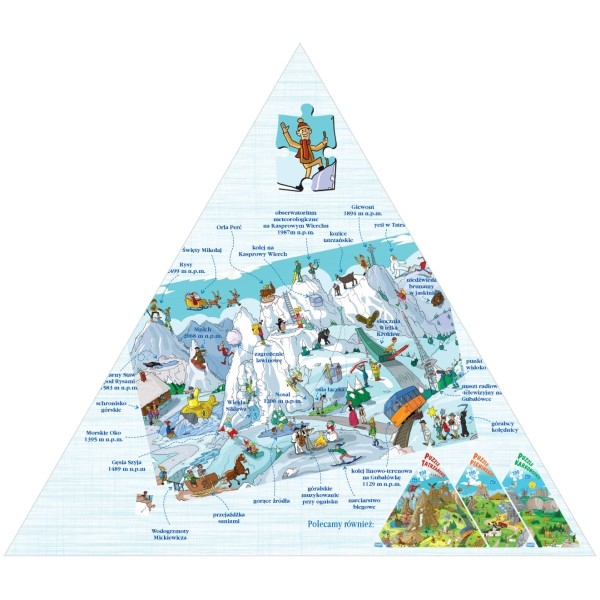 Puzzle 200: Puzzle tatrzańskie. Zima