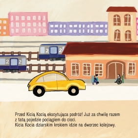 Kicia Kocia w pociągu - Anita Głowińska