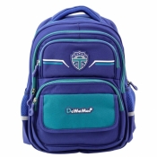 Plecak szkolny granatowo zielony 20L