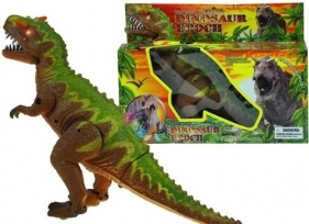 Chodzący dinozaur na baterie światła dźwięki - <br />