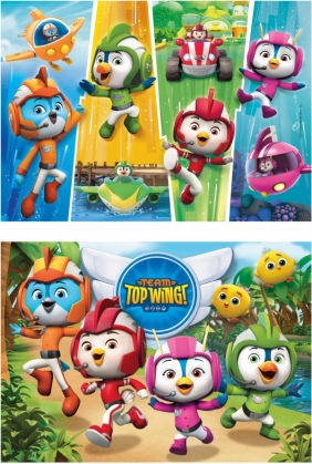 Puzzle SuperColor 2x60: Top Wing (21610)