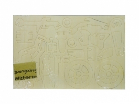 Puzzle drewniane 3D motor