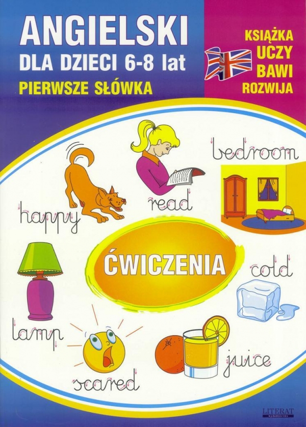 Angielski dla dzieci 6-8 lat Pierwsze słówka Ostrowska Monika