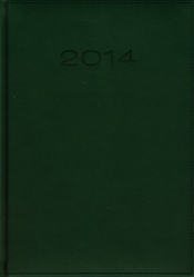 Kalendarz 2014 B5 51T Zielony menadżerski tygodniowy - <br />