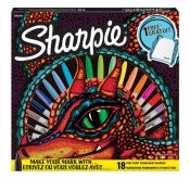 Marker Sharpie Fine - zestaw kreatywny 12 kolorów + torba (SHP-2079810)