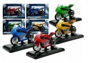 Sportowy Motocykl z Dźwiękami 1:18 MIX