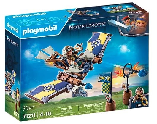 Zestaw z figurkami Novelmore 71211 Novelmore - Szybowiec Dario (71211)