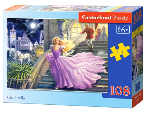 Puzzle Cinderella 108 elementów (010110)