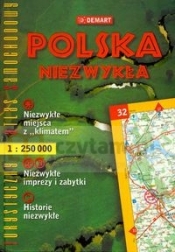 Polska niezwykła Turystyczny atlas samochodowy