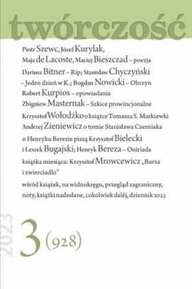 Twórczość 3/2023 - Opracowanie zbiorowe