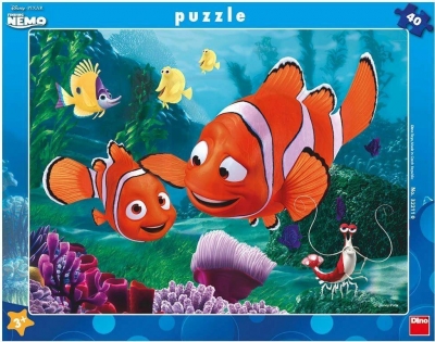 Puzzle ramkowe Nemo 40 elementów