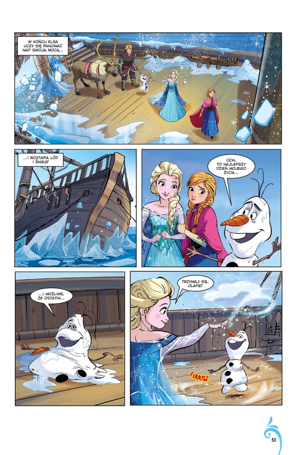 Magiczny świat Disneya w komiksie. Kraina Lodu