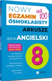 Egzamin ósmoklasisty - arkusze - język angielski - 2024-2026 - Wioleta Antecka, Paulina Mełgieś