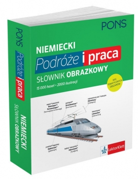 Niemiecki Podróże i praca Słownik obrazkowy