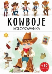 Kowboje kolorowanka - praca zbiorowa