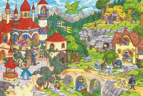 Puzzle 100: Bajkowe królestwo