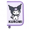 Piórnik dwuklapkowy bez wyposażenia - Kuromi Violet