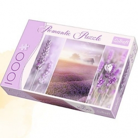 Puzzle Romantic 1000 Lawendowe pola (10411)