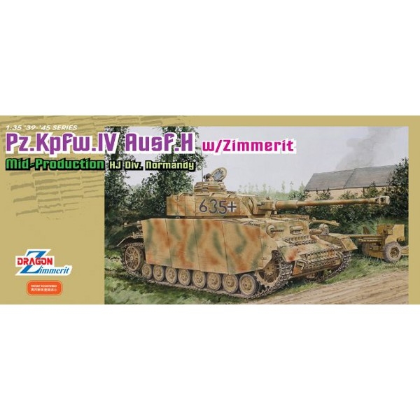 DRAGON PZ.IV Ausf.H Mid wzimmerit (6611)