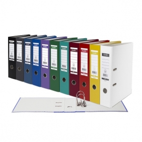 Segregator Bantex dźwigniowy XXL A4/8cm - niebieski jasny (100551790)