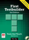 First Testbuilder 3rd ed with key + CD Mark Harrison