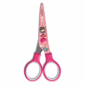 Nożyczki metalowe Laleczka 13,5cm