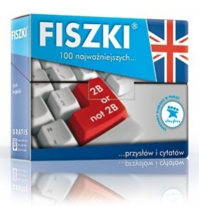 FISZKI Język angielski 100 najważniejszych przysłów i cytatów