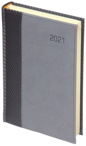 Kalendarz A5 tygodniowy Carbon