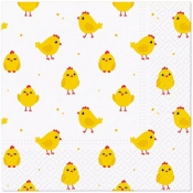 Serwetki Tete - Cute Chicken, 33x33cm