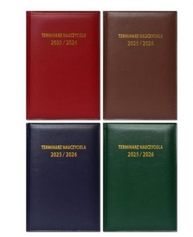 Terminarz Nauczyciela 2025/26 A5 Divas MIX
