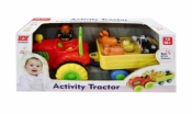 Traktor z przyczepą