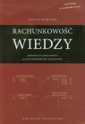 Rachunkowość wiedzy suplement do podręcnzików Rachunkowość finansowa Lesław Niemczyk