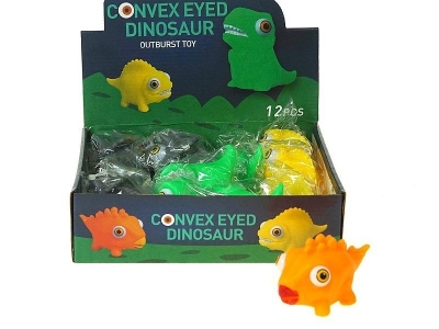 Gniotek dinozaur wyłupek MIX