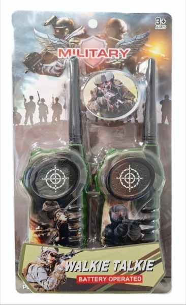 Walkie talkie z motywem wojskowym