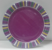 Talerzyki papierowe MAKI TM02 22,7cm. OP-8szt. MIX