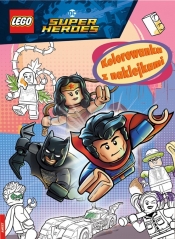 LEGO DC Super Heroes. Kolorowanka z naklejkami