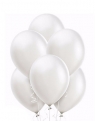 Balony pastelowe białe B85 27CM. 100SZT.  /0646-002/ BAL