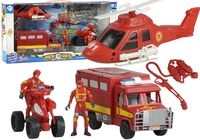 Zestaw straż pożarna Helikopter strażacki